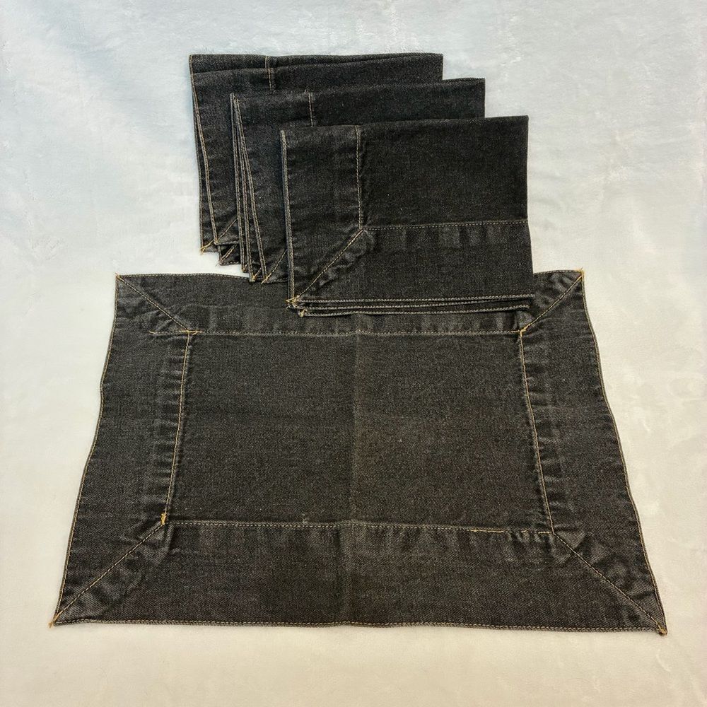 Guess Home Denim Jean Napkins Y2K